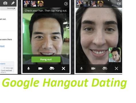 hangouts dating app